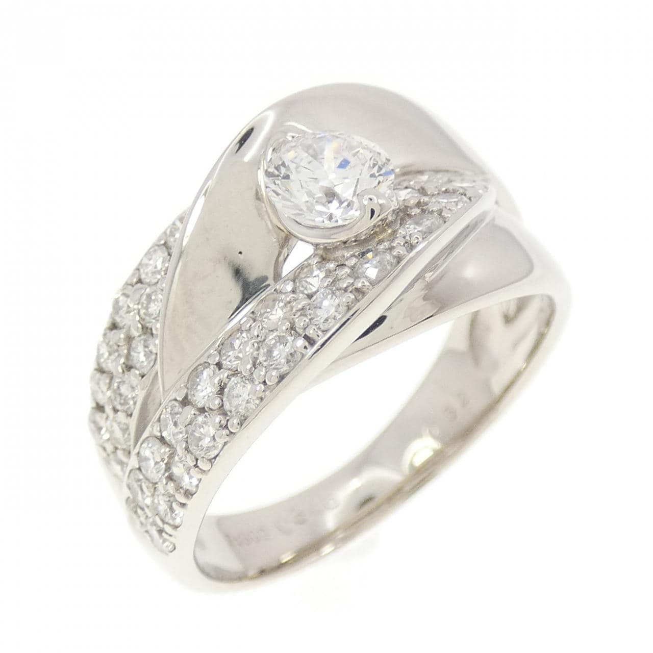 PT ダイヤモンド リング 0.346CT