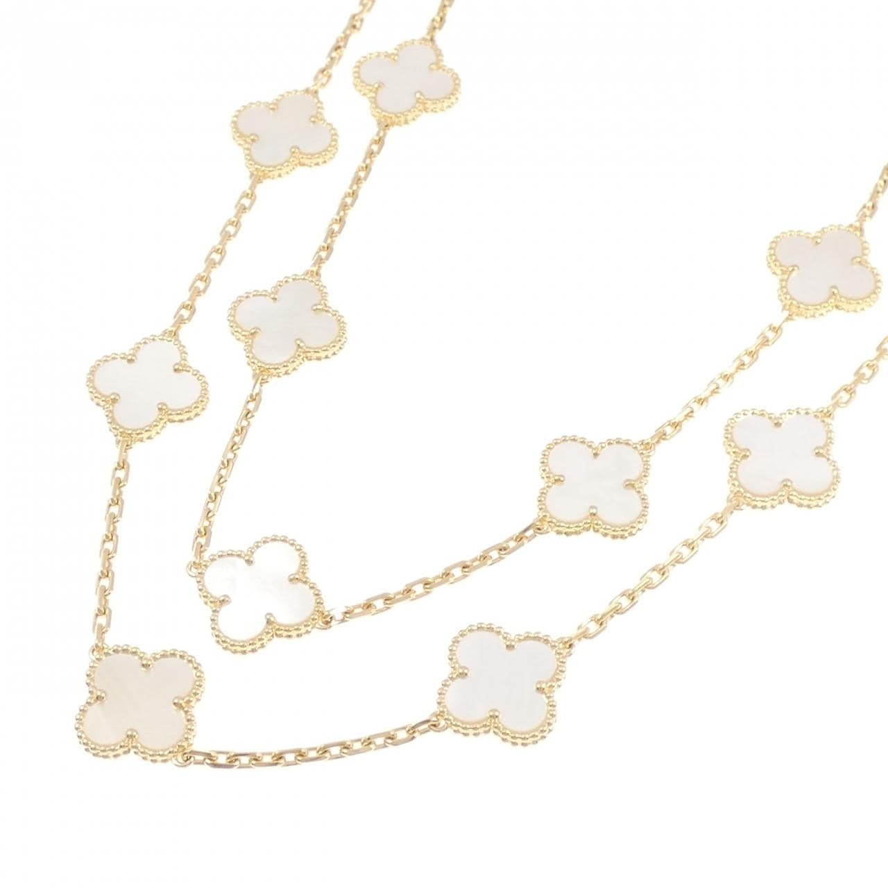 ヴァンクリーフ&アーペル ヴィンテージアルハンブラ 20モチーフ ネックレス