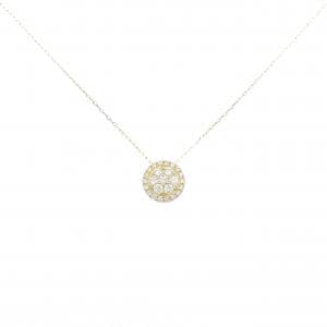 【リメイク】K18YG ダイヤモンド ネックレス 0.30CT