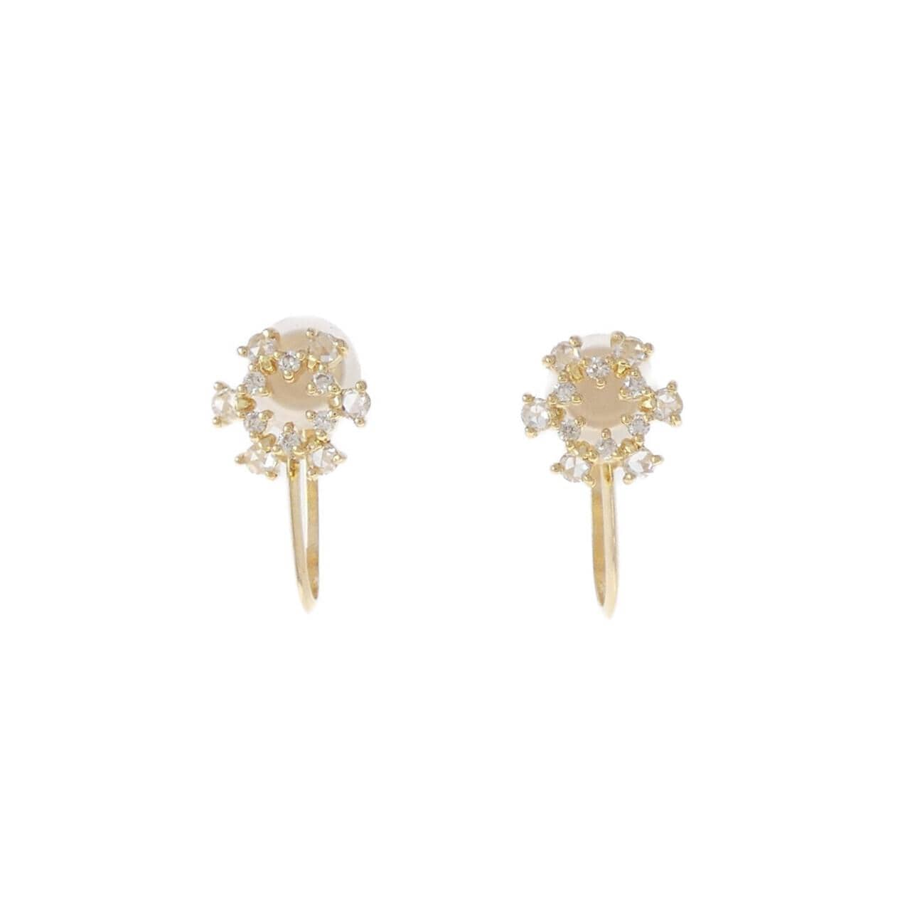 K18YG ダイヤモンド イヤリング 0.20CT