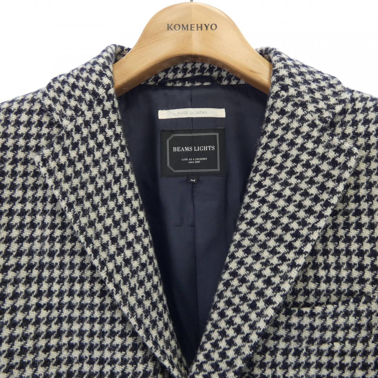 ビームスライツ BEAMS Lights HARRIS TWEED コート