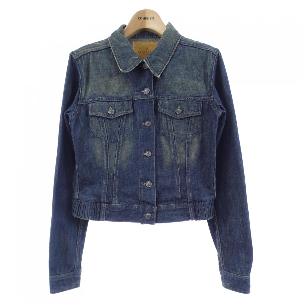 【ヴィンテージ】グッチ GUCCI 207-1531-3105 デニムジャケット