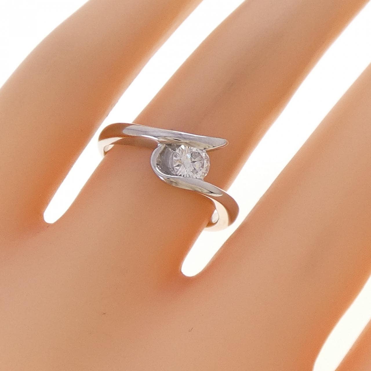 PT900 ダイヤモンド リング 0.342CT