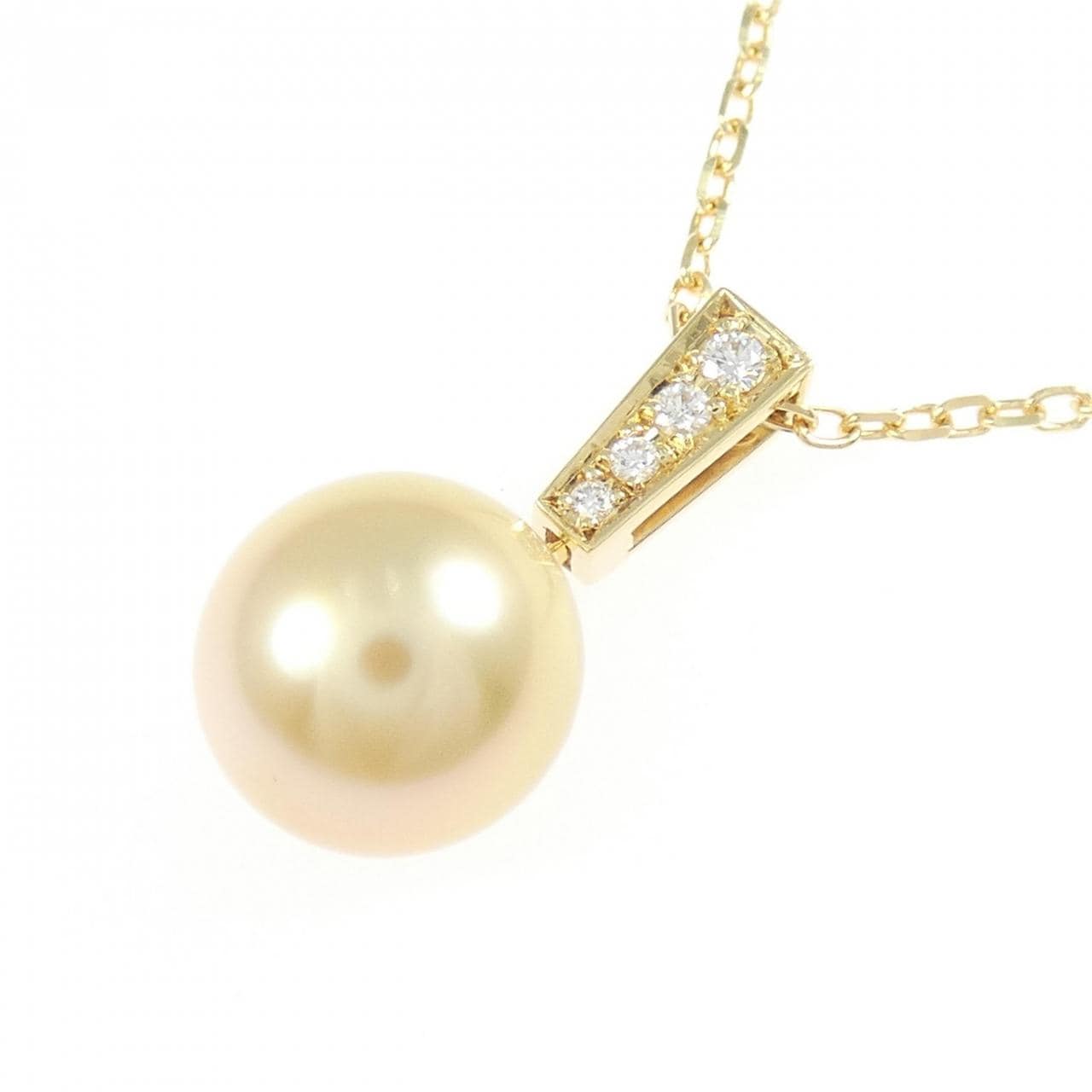 ミキモト 白蝶パール ネックレス 10.1mm