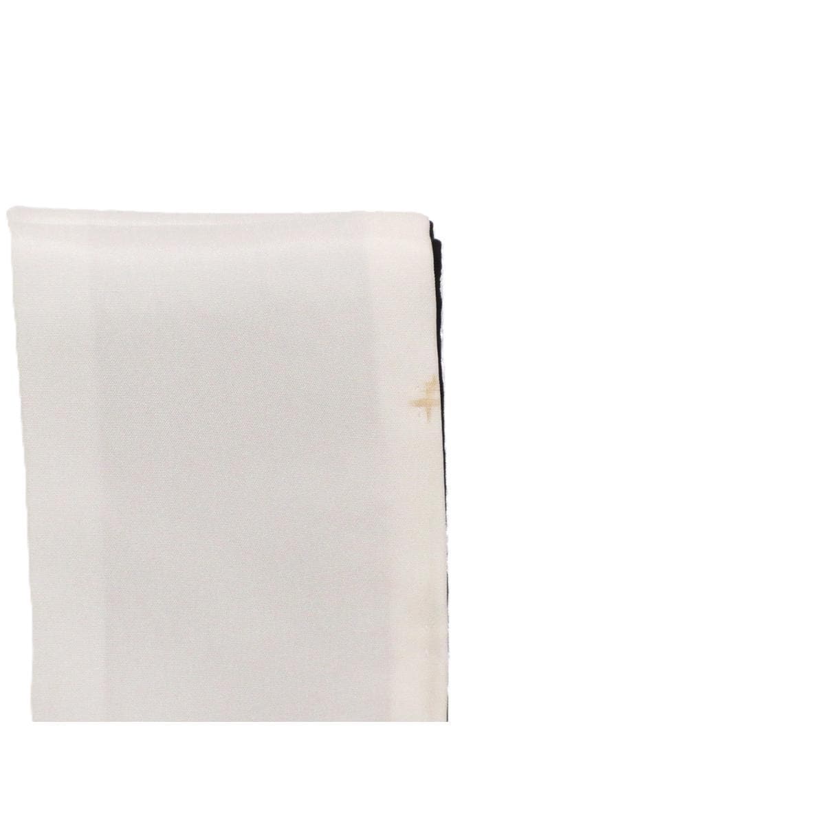 留袖 友禅金彩加工 刺繍入り 三ツ柏 裄丈S寸