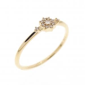 アガット ダイヤモンド リング 0.04CT
