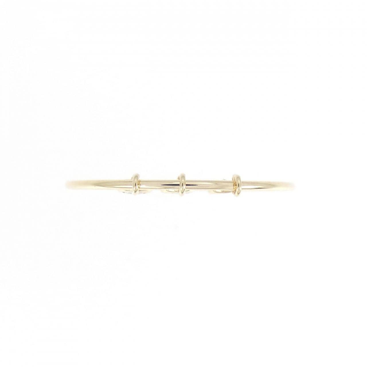 K10YG ダイヤモンド リング 0.05CT