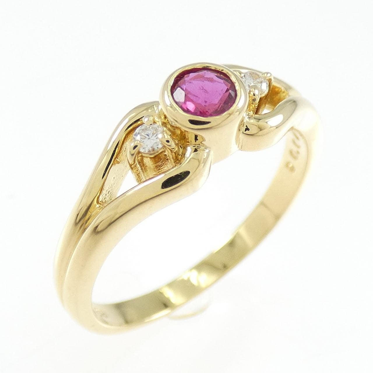 ミキモト ルビー リング 0.22CT