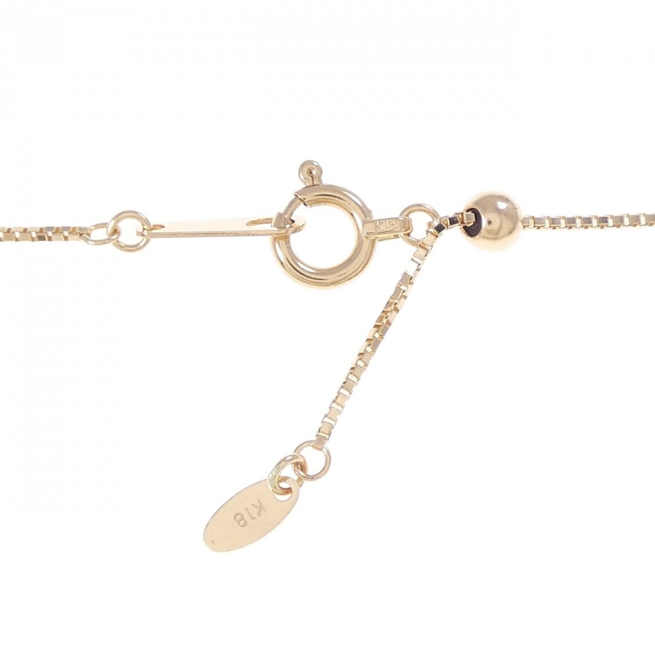 K18PG/PT900 モルガナイト ネックレス 1.93CT