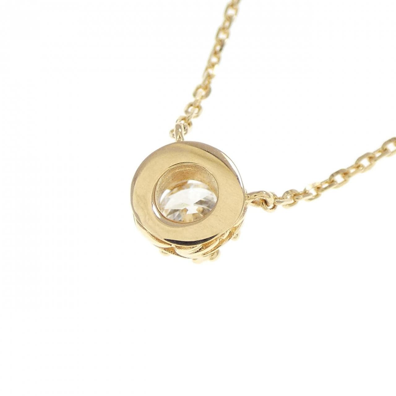 K18YG ダイヤモンド ネックレス 0.20CT