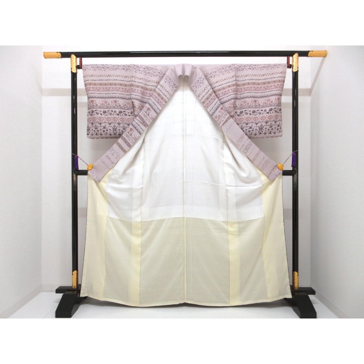 【未使用品】訪問着　友禅加工ボカシ染