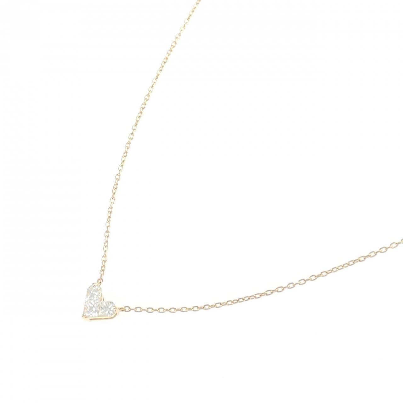 スタージュエリー ミステリアスハート ネックレス 0.28CT