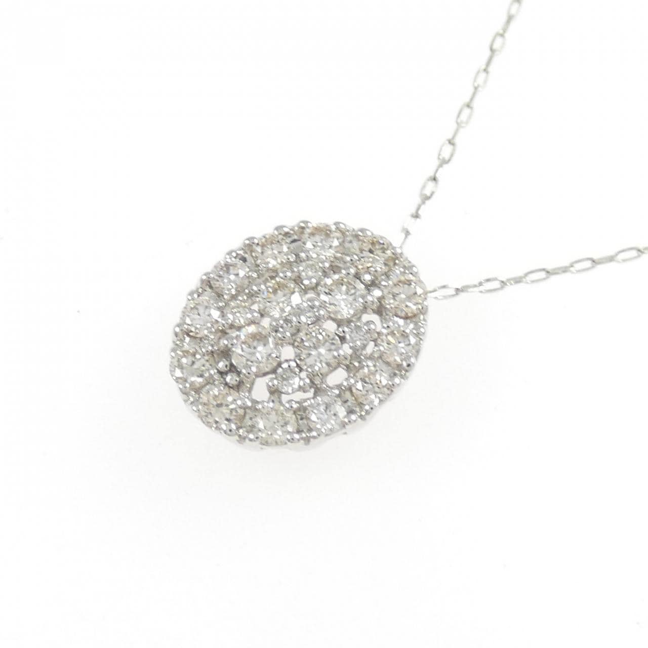 PT950/PT850 ダイヤモンド ネックレス 0.40CT