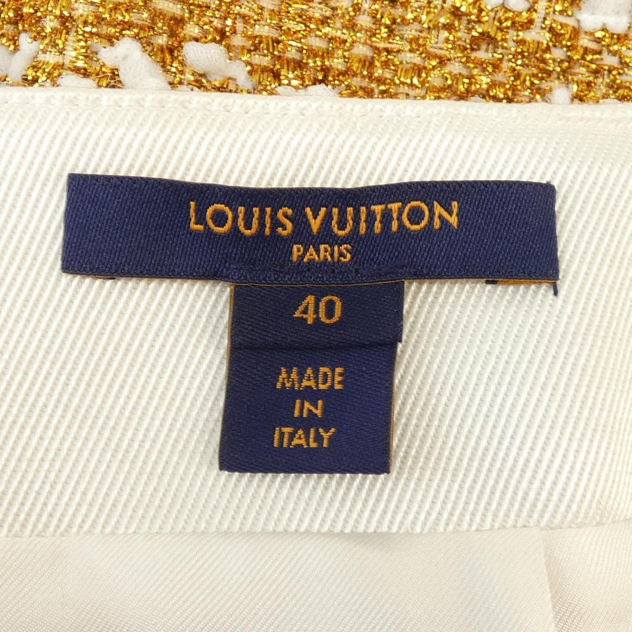 ルイヴィトン LOUIS VUITTON シークインツイードミニスカート FNJU86RH3 スカート