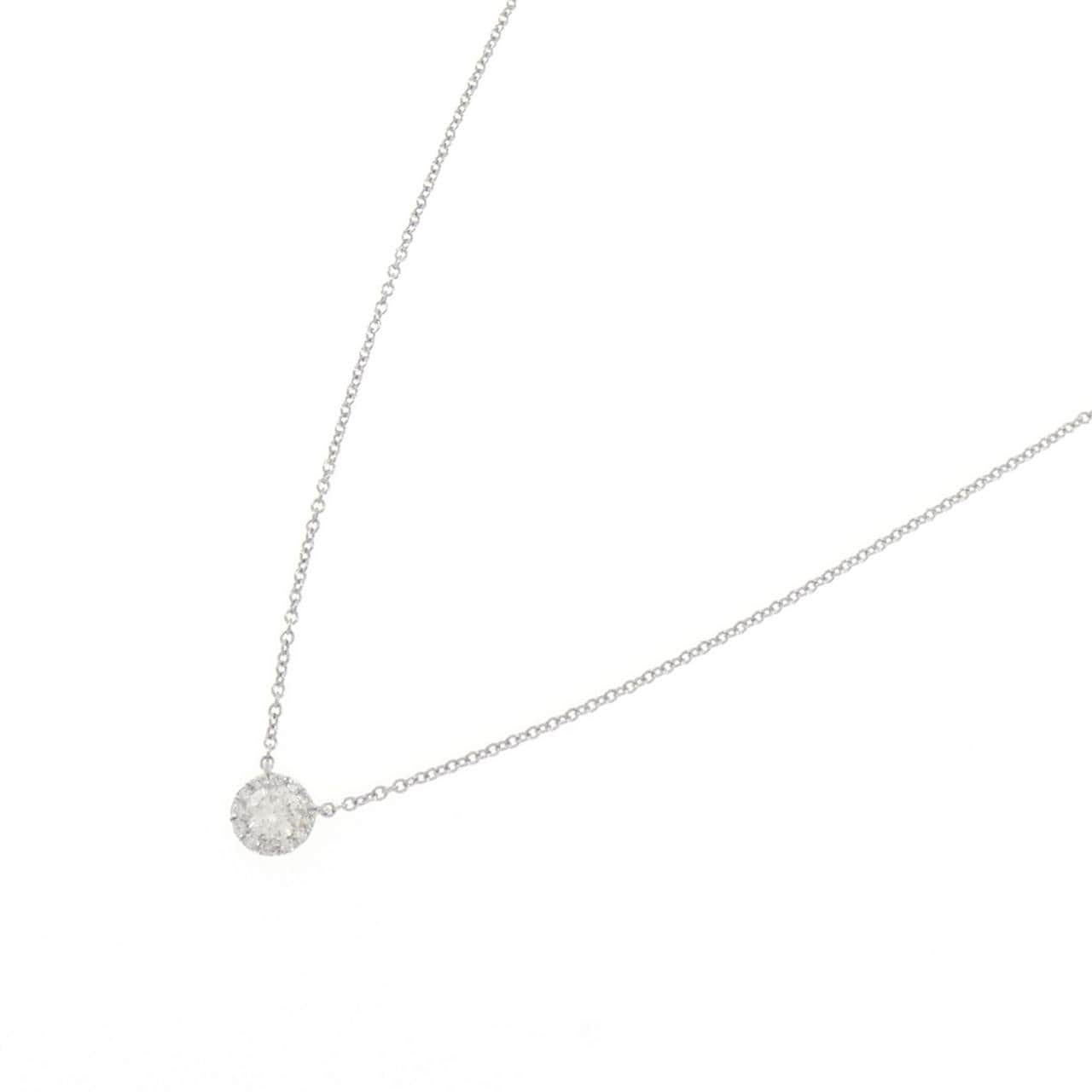 ティファニー ダイヤモンド ネックレス 0.19CT J SI1 3EXT