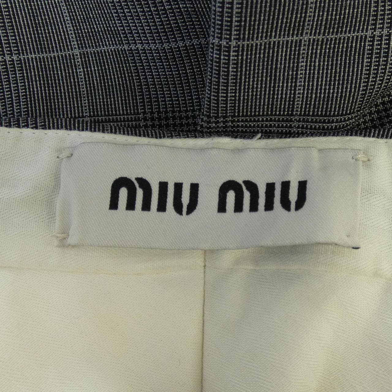 ミュウミュウ MIU MIU DNA971 SOOO 16C9 パンツ