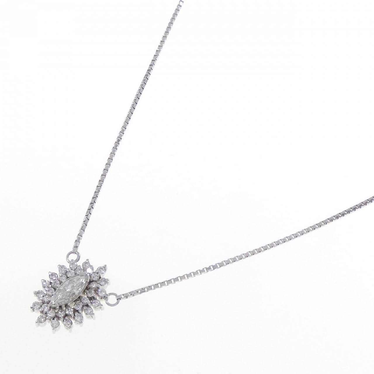 PT850 ダイヤモンド ネックレス 0.40CT
