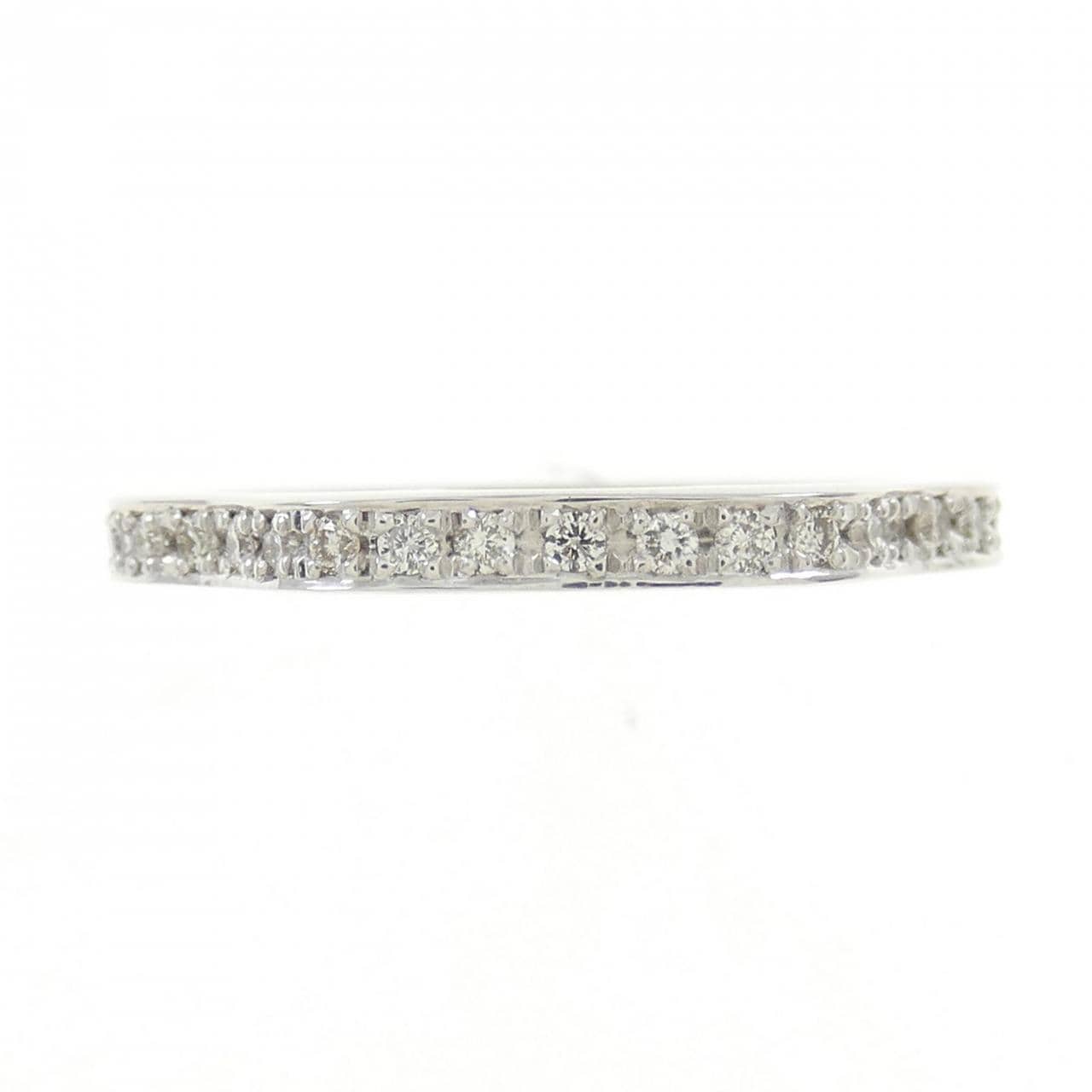 K18WG ダイヤモンド リング 0.18CT