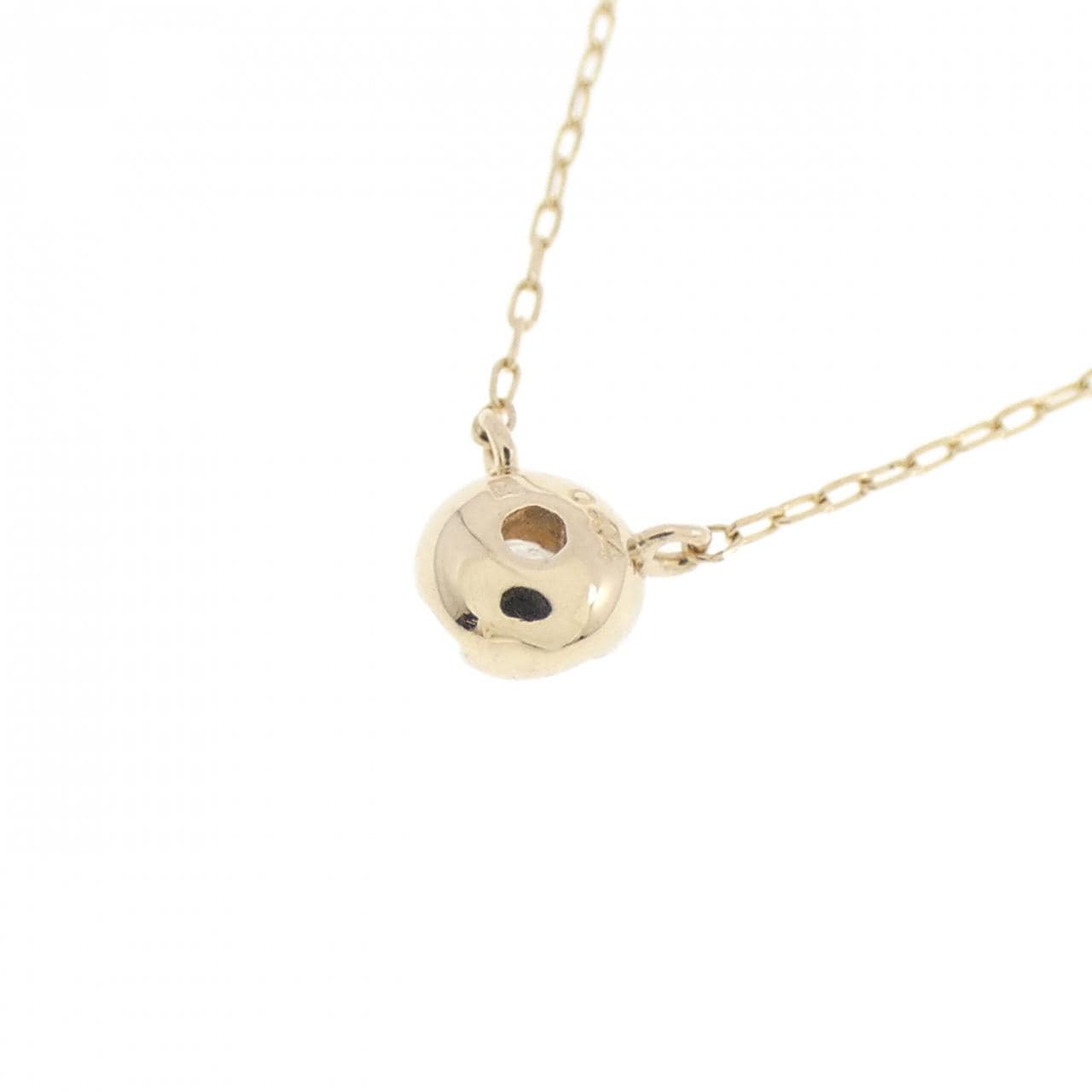 K10YG ダイヤモンド ネックレス 0.04CT