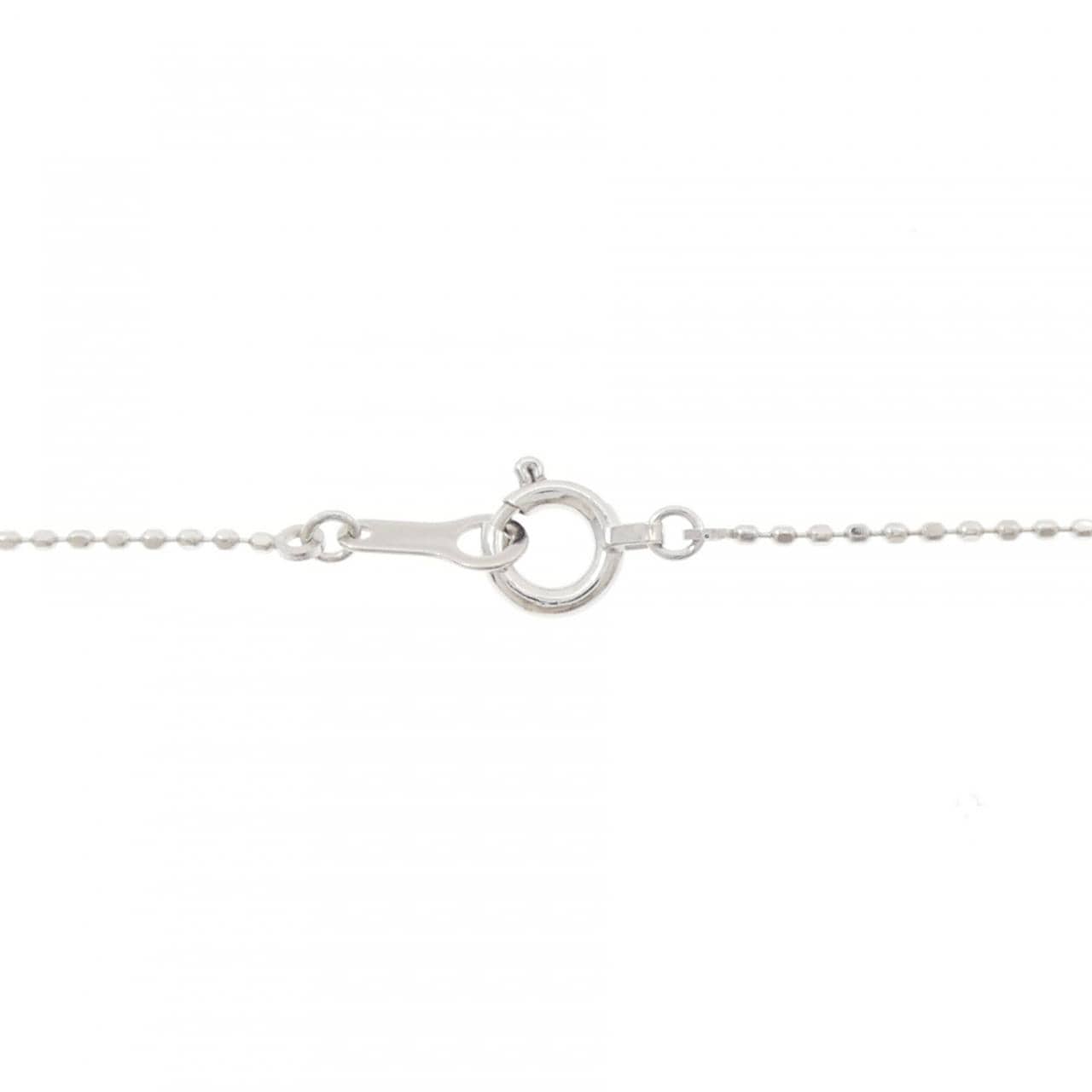 K18WG ダイヤモンド ネックレス 0.20CT