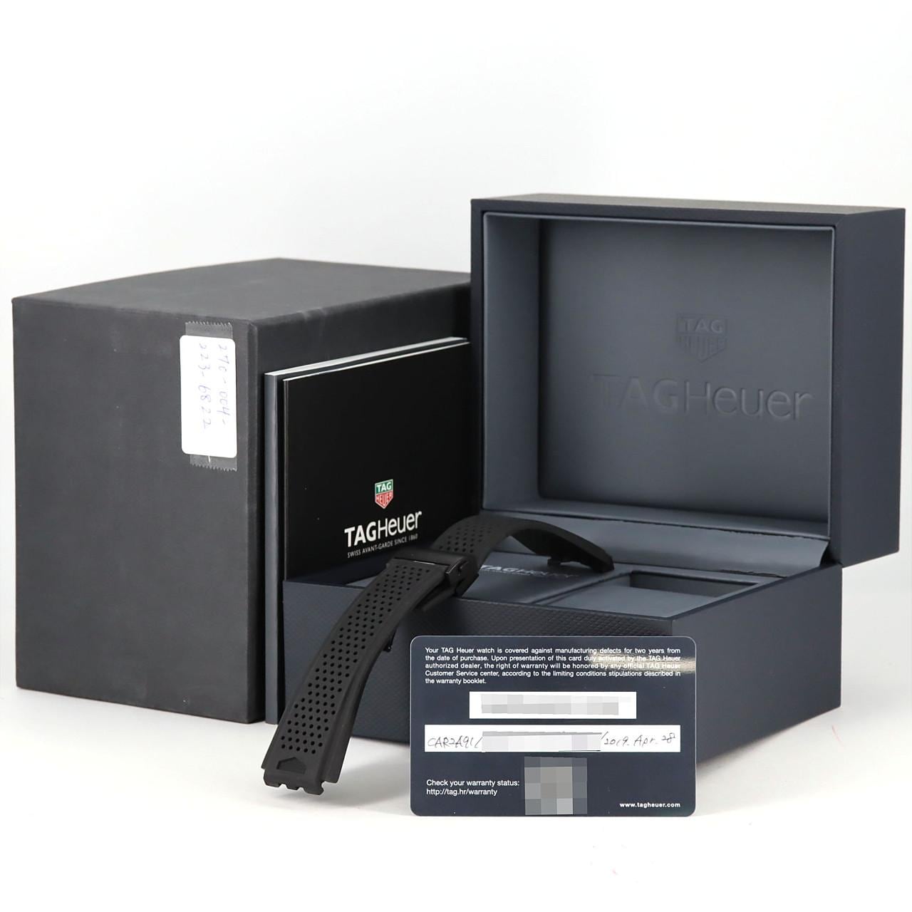 TAG Heuer Carrera Caliber Heuer 01 Chronograph CAR2A91.BH0742 Ceramic Automatic