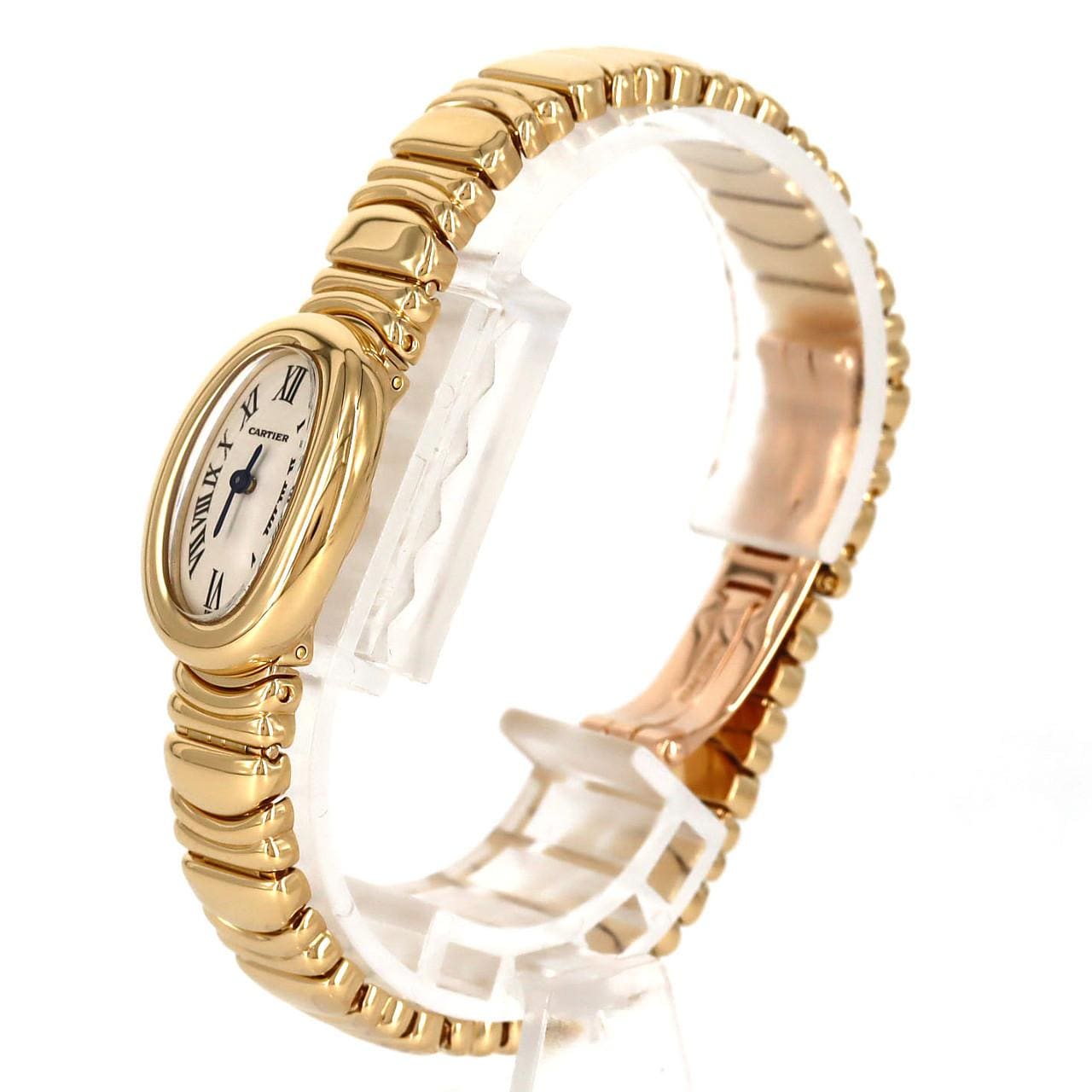 カルティエ ミニベニュワール YG W15109D8 YG クォーツ