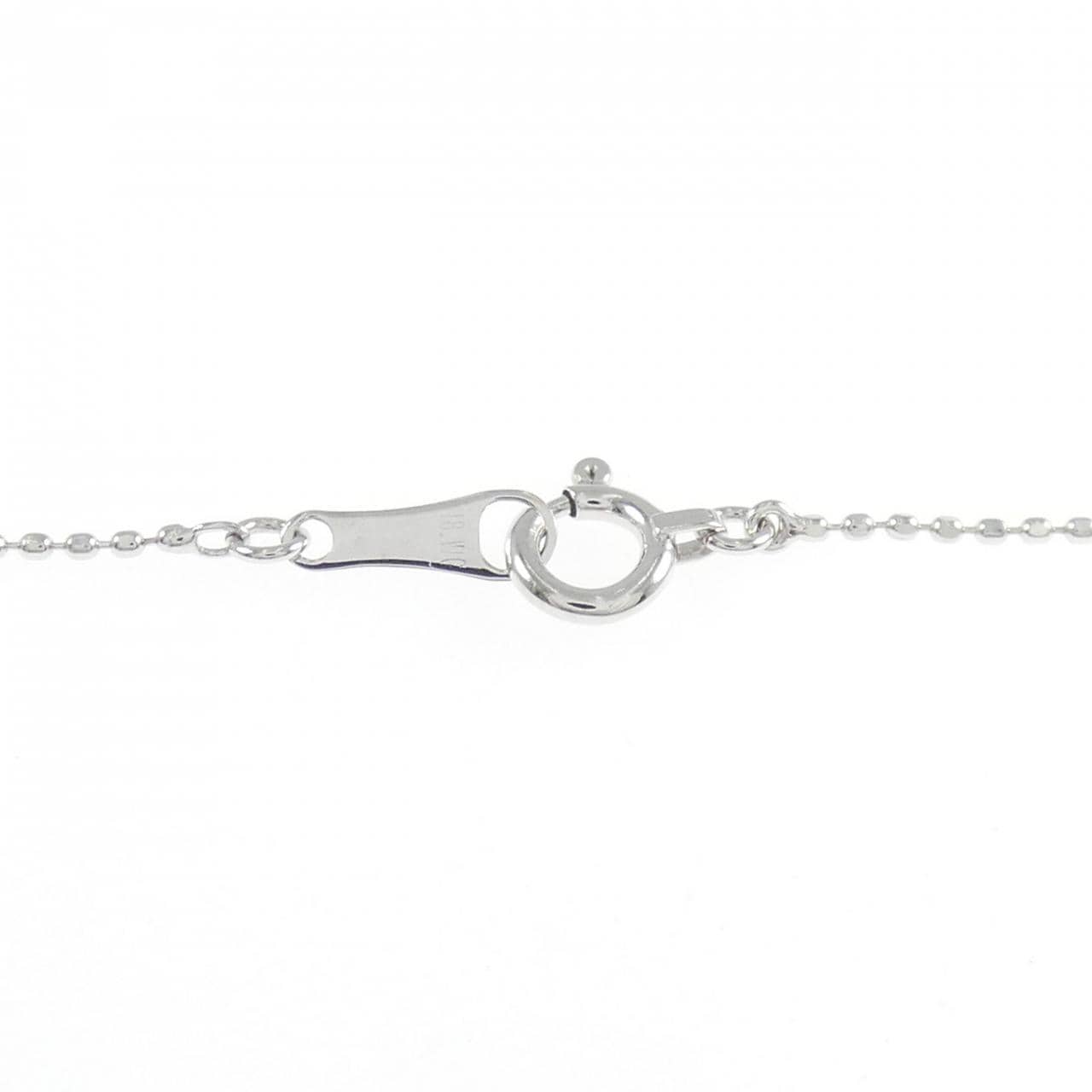 K18WG ハート マベパール ネックレス