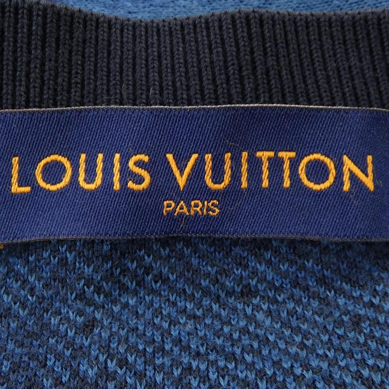 ルイヴィトン LOUIS VUITTON ダミエソルトジャカードクルーネック HLN14WET6 ニット