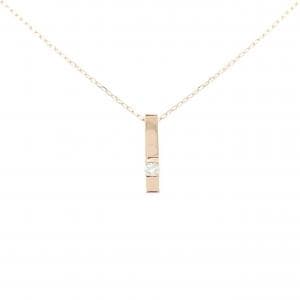 K18PG ダイヤモンド ネックレス 0.09CT