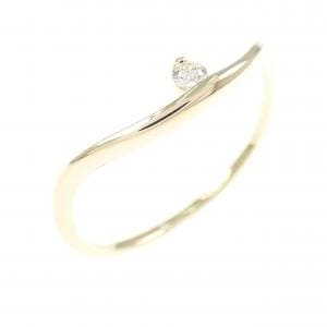 【リメイク】K10YG ダイヤモンド リング 0.03CT