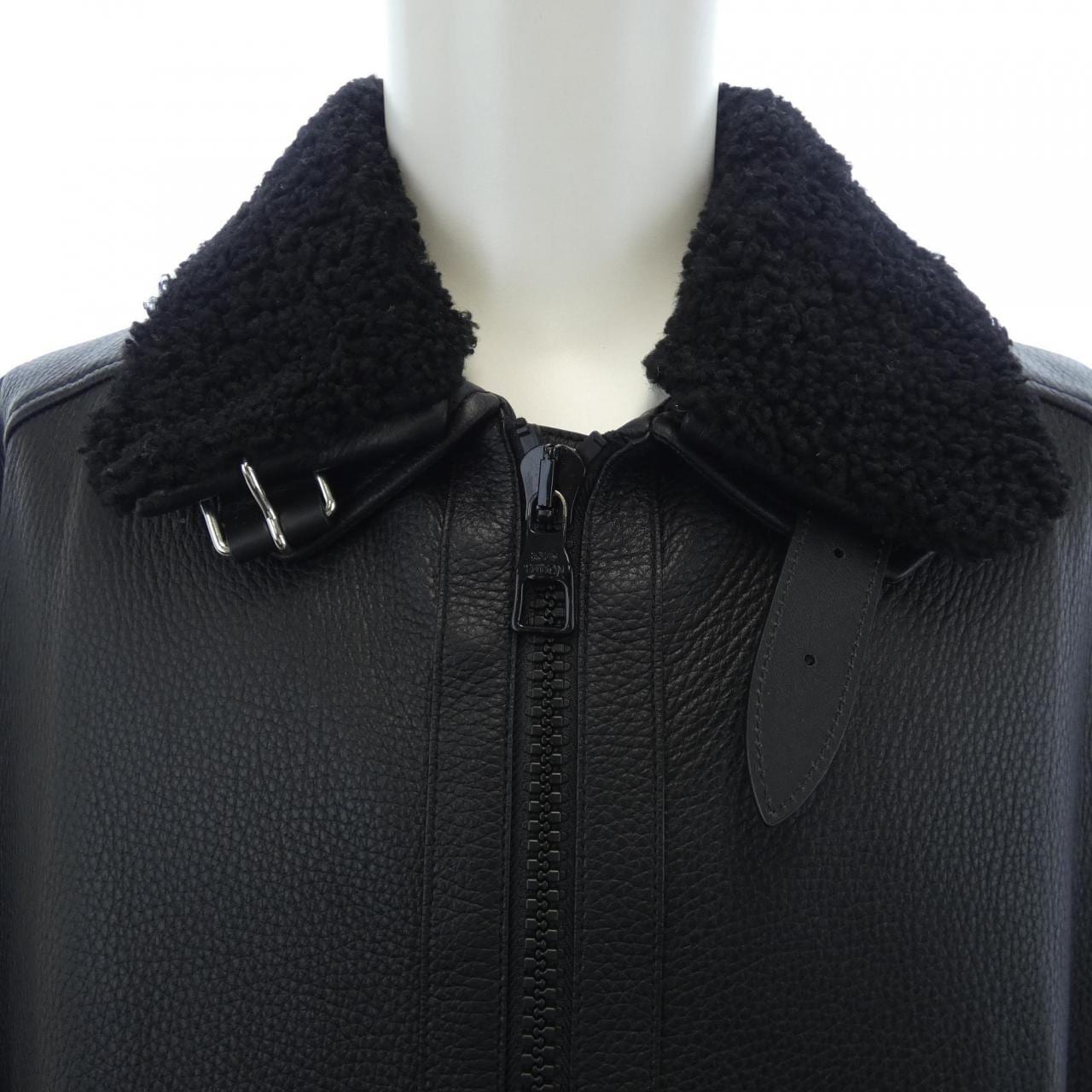 ルイヴィトン LOUIS VUITTON LVSEレザーアンビエイター HJL45WYBJ レザージャケット