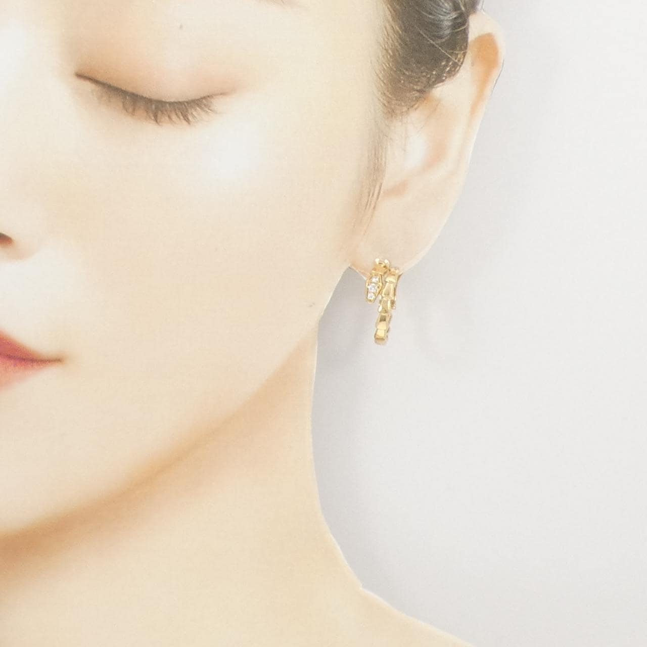 BVLGARI serpenti viper earrings