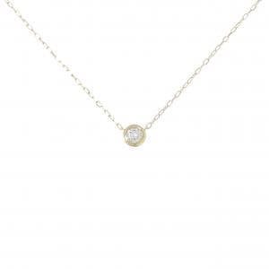 K18YG ダイヤモンド ネックレス 0.10CT