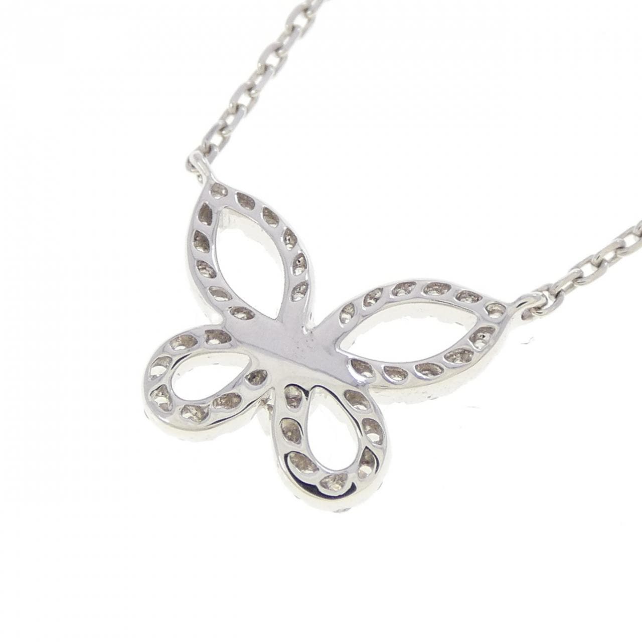 グラフ ミニ バタフライ シルエット ネックレス