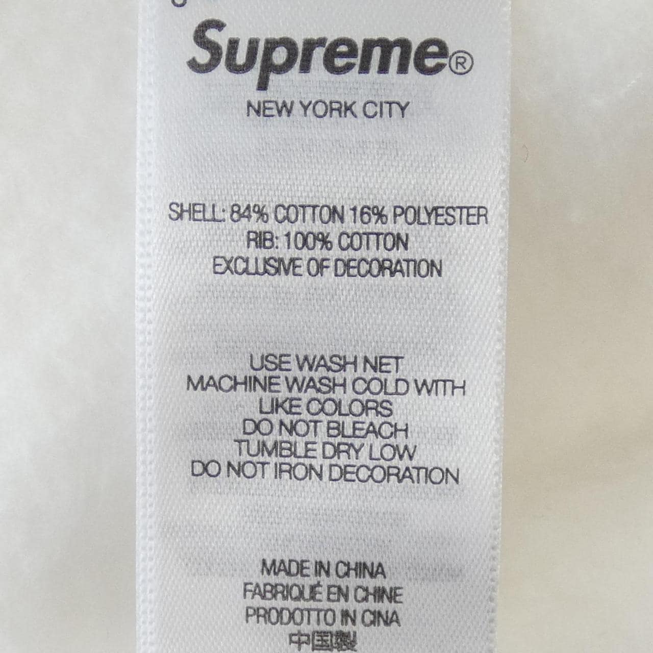 シュプリーム SUPREME BOX LOGO CREWNECK スウェット