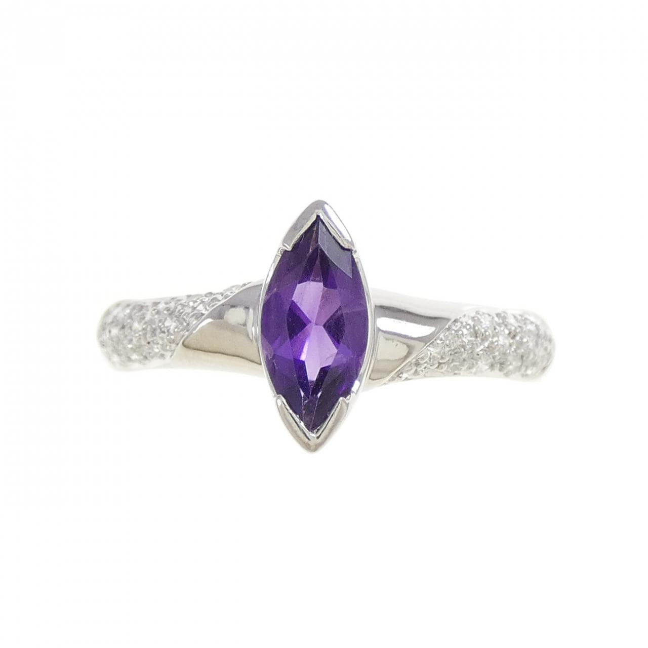 PT900 アメジスト リング 0.50CT