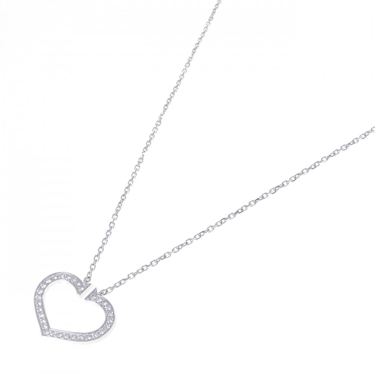 カルティエ Cハート ラージ ネックレス