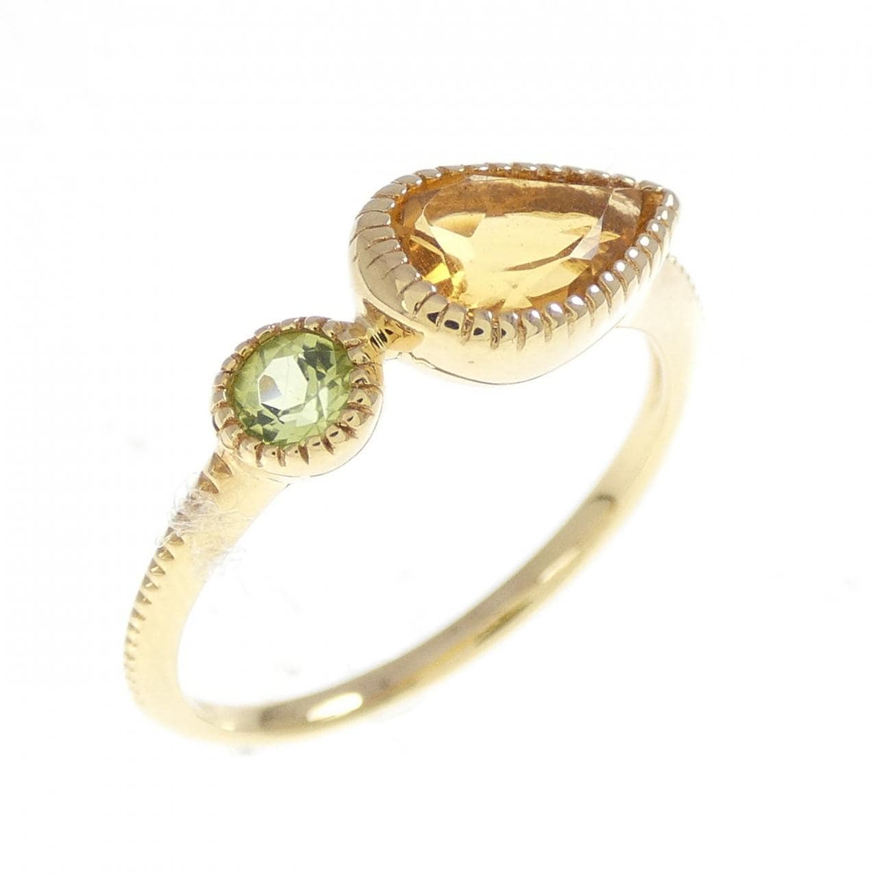 K18YG シトリン リング