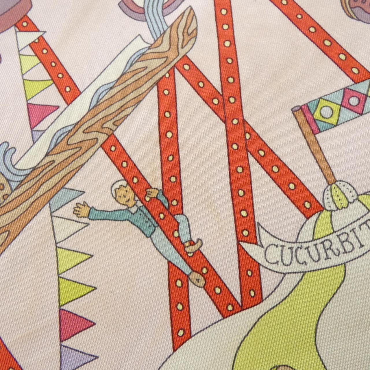 HERMES LE POTAGER EXTRAORDINAIRE scarf