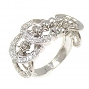 750WG ダイヤモンド リング 0.30CT