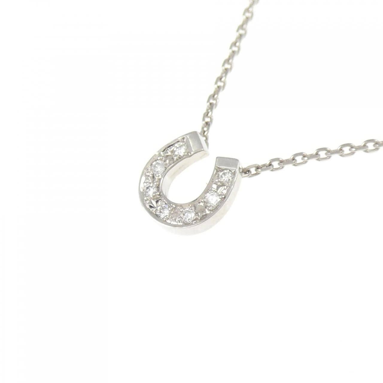 ヴァンドーム ホースシュー ダイヤモンド ネックレス