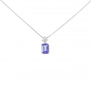 【リメイク】PT タンザナイト ネックレス 0.85CT
