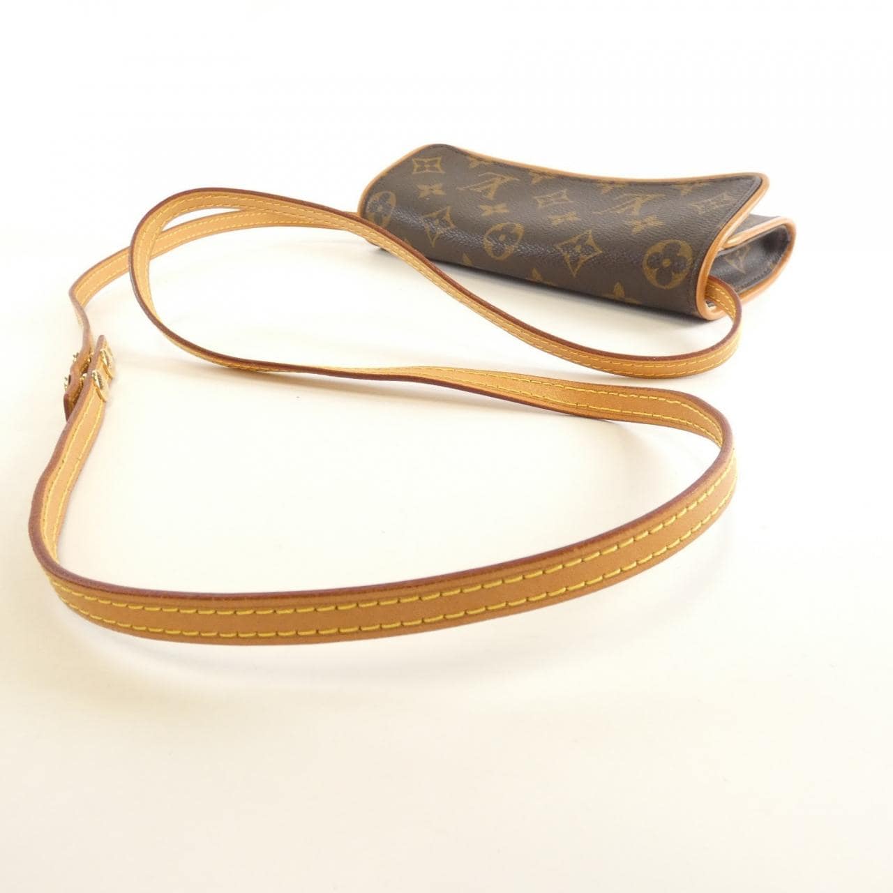 LOUIS VUITTON Monogram Pochette Twin PM M51854 单肩包