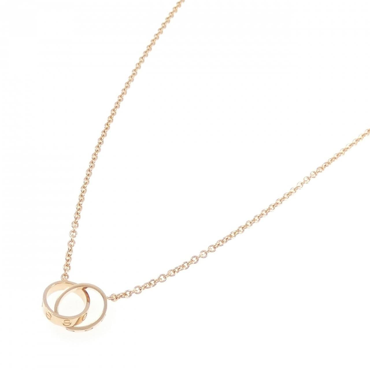 カルティエ ベビーラブ ネックレス