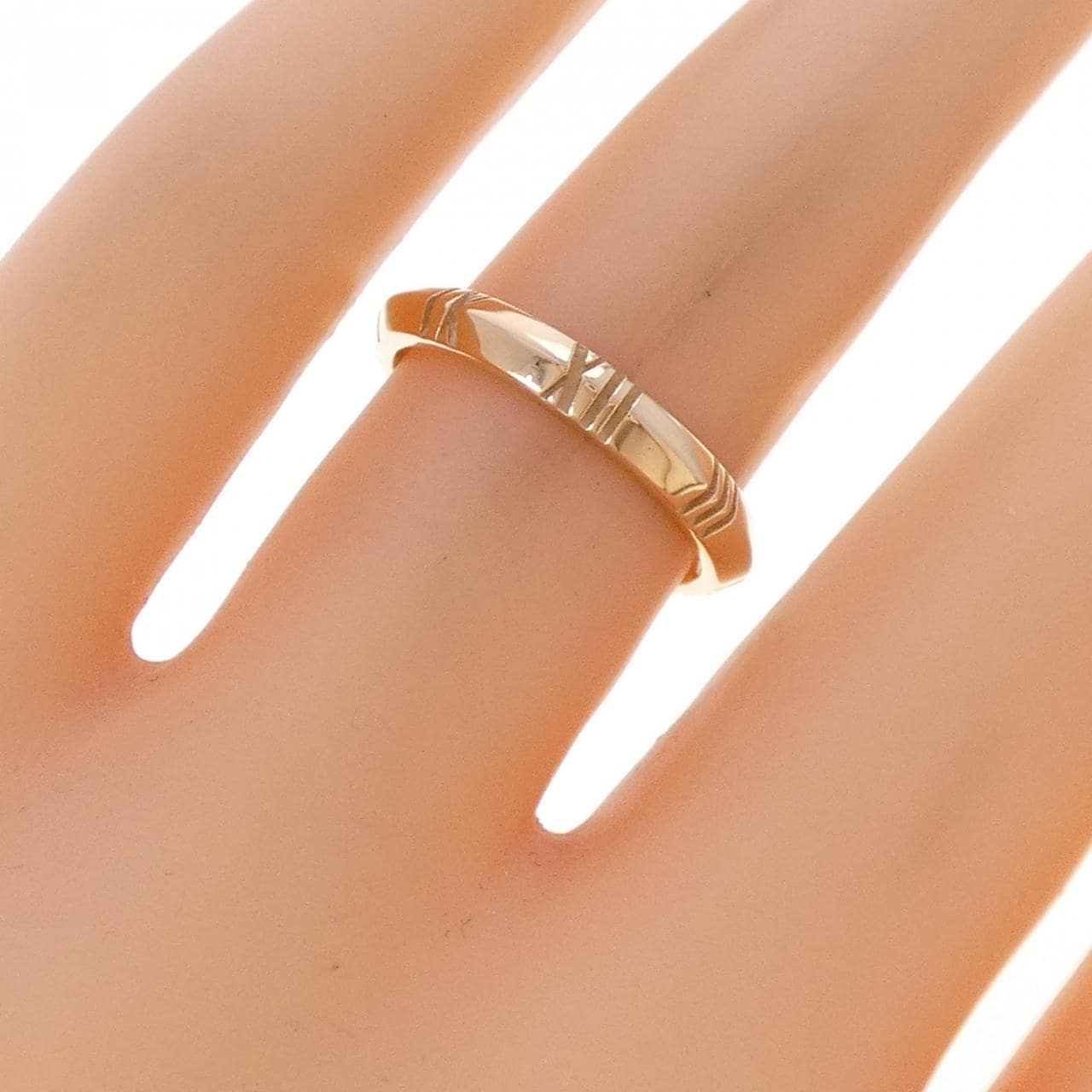 ティファニー アトラス Xクローズド ナロー リング