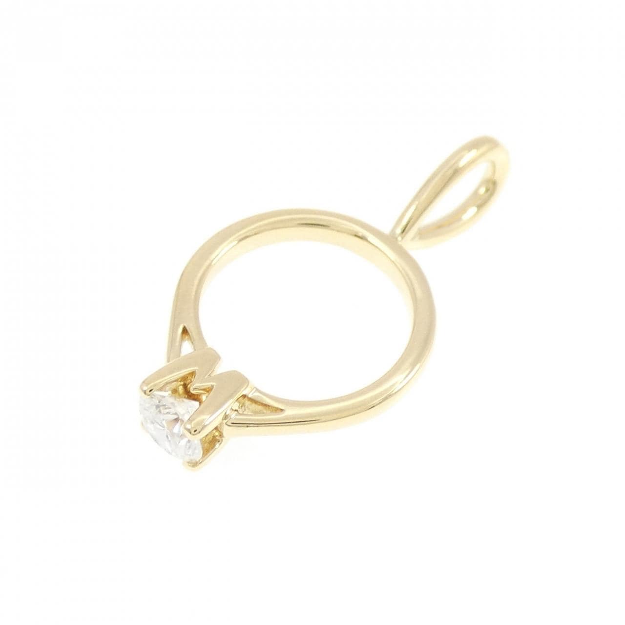 ハリーウィンストン チャームバイハリーウィンストン HWリング ペンダント