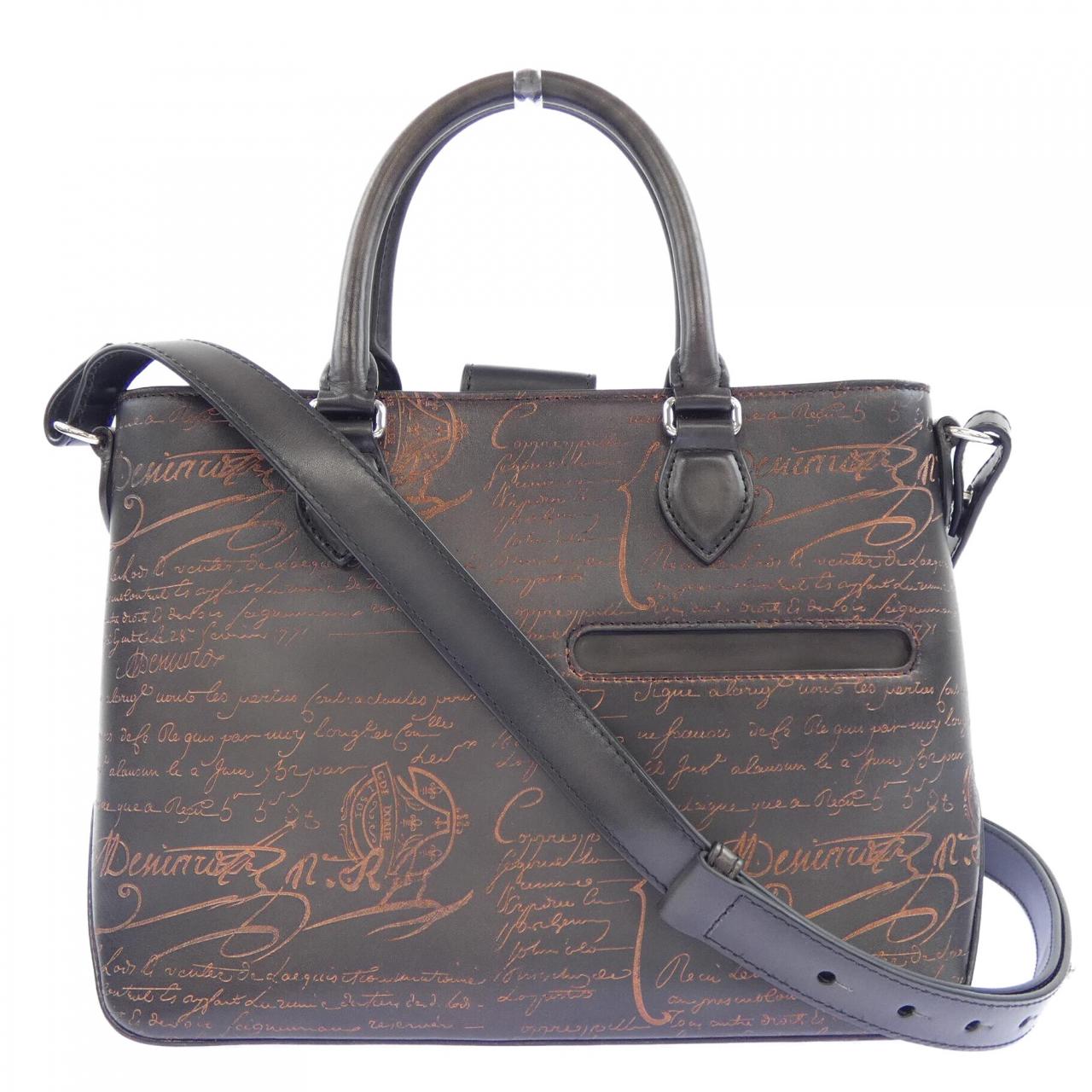 ベルルッティ Berluti トゥジュールXSスクリットレザートートバック BAG