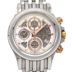 ブローバ カークウッドスケルトンクロノ コンビ 65B153/C4601049 SSxGP 自動巻