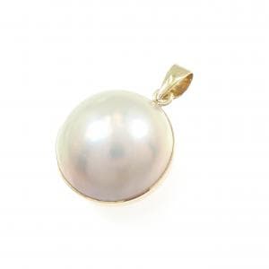K18YG マベパール ペンダント