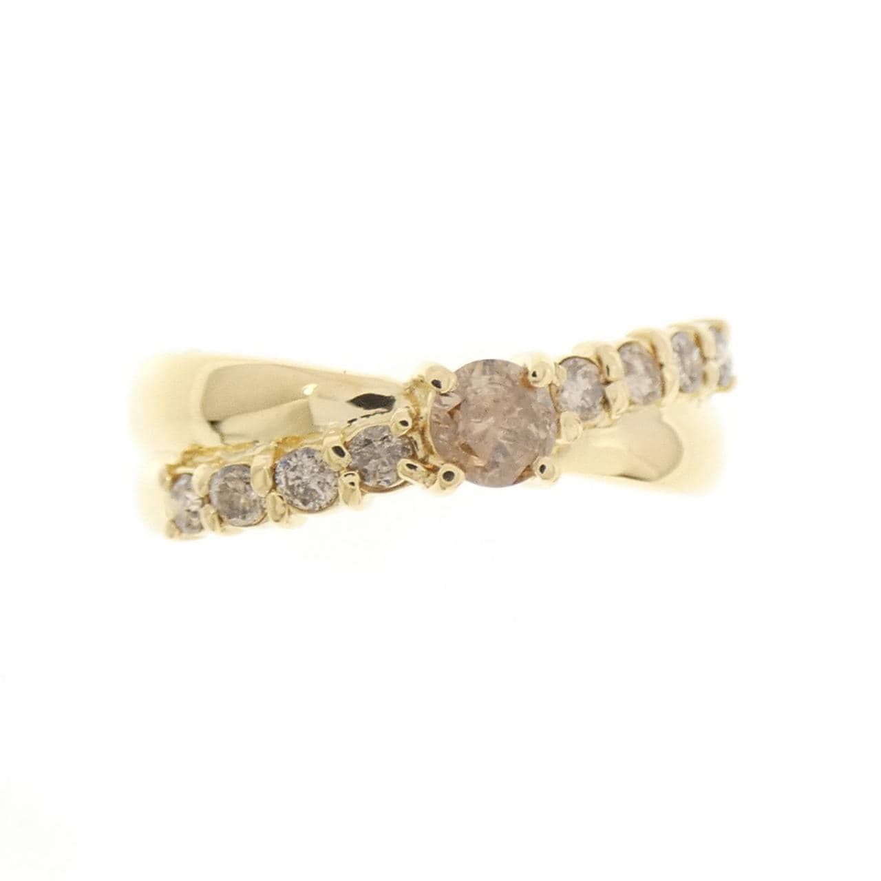 K18YG ダイヤモンド リング 0.50CT
